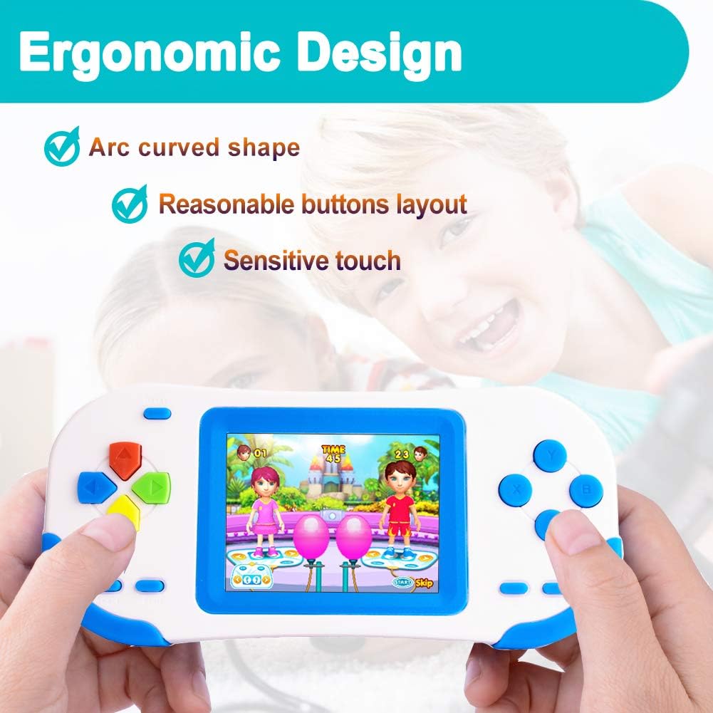 Bornkid 16 Bit Handheld Games Consoles for Kids and Adults Review