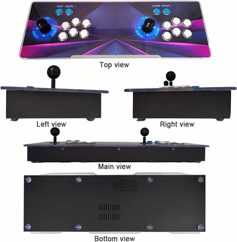 Portable 30000 in 1 Metal Box 3D Arcade Game Martinique